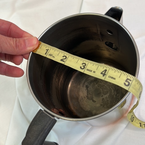 Vintage Revere Ware Copper Clad 1801 Percolator 6 Cup Coffee Pot ~ Bottom Only - Picture 14 of 15